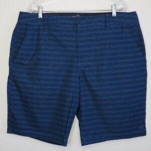 Hang Ten* Men's 1.5" Belt Loop Multipocketed Inside Draw‎ String Shorts~ Size 38